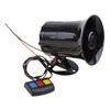 3 Tones Police Fire Alarm Horn Warning Loud Sound Siren Speaker Amplifier Hooter