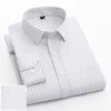 New in shirt elegants cotton long-sleeve shirts for men slim fit Casual plain shirt plaid designer tops soft houndstooth clothes