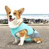 Dog Cooling Vest Breathable Vest for Hot Summer Day Adjustable Lightweight Cooling Jacket with Reflective Strip Mesh Antiuv Vest