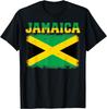 Jamaican Flag Vintage Jamaica Souvenir Love Travel Vacation Unisex T-Shirt Mens Womens Tees Top