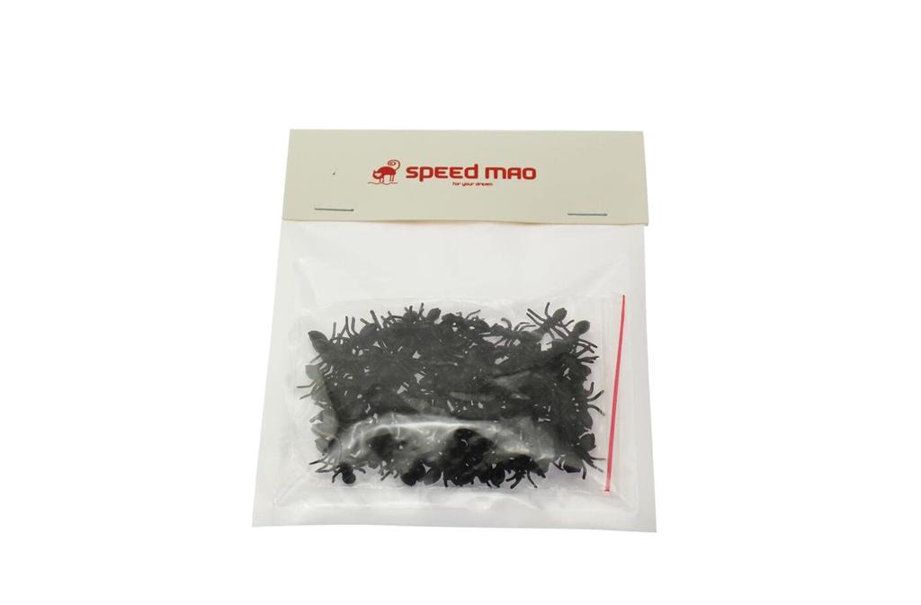 Speed Mao Ant Figure 100 Perfect for Pranks Model, Ants, Black, 1.5cm,