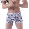 4pcs Wtempo Boxer Mens Underwear Short Print Breathable Shorts Boxers Sexy Underpants
