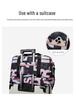 Korean Women's Expandable Travel Bag: Large Capacity, Dry/Wet Separation, Yoga Training