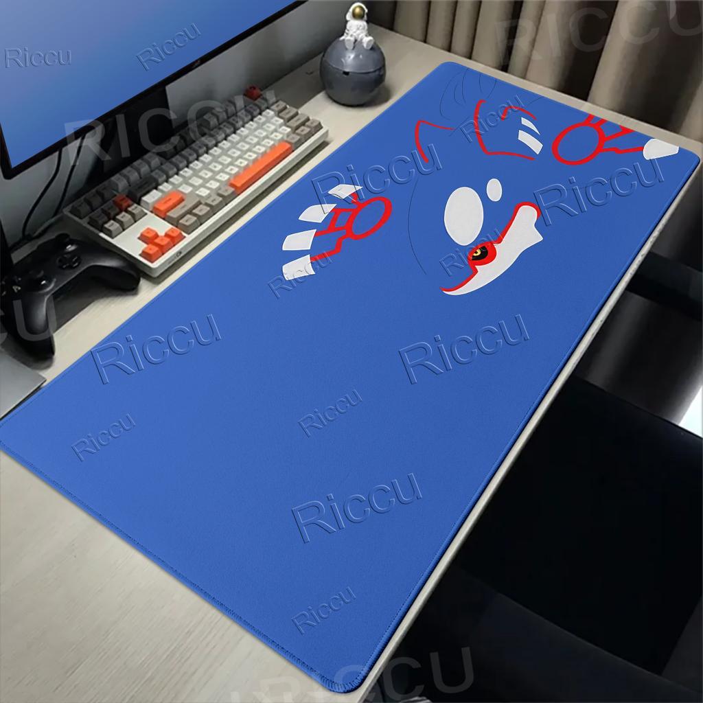 Mouse Pads P-Pokemon Kawaii Kyogre Pattern PC Computer Gaming Accessories Rug Rubber Extended Carpet Gamer Keyboard Non-slip Mat