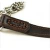 Pet Dog Genuine Leather Collar Cow Leather Dog Martinggale Collars For Medium Large Breeds Pitbull Mastiff Boxer Bully 2.0/2.5cm