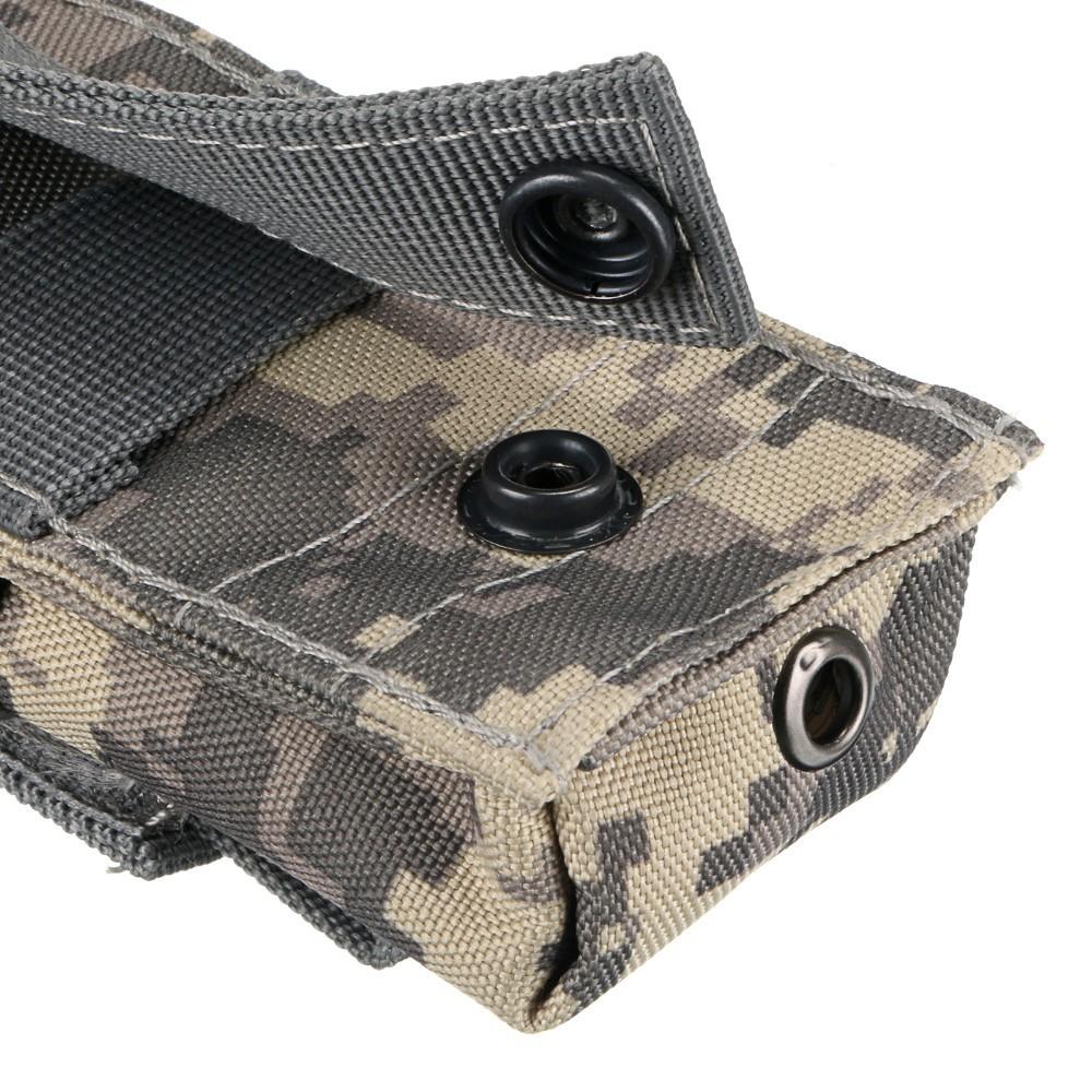 Tactical Molle M5 Flashlight Pouch CQC Single Pistol Magazine Pouch Torch Holder Case Outdoor Hunting Knife Light Holster Bag  4.9