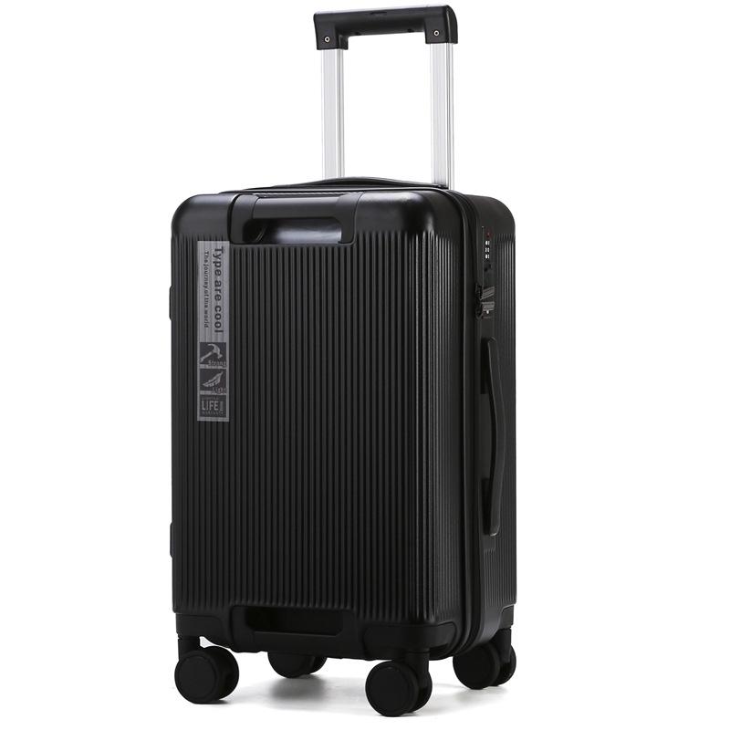 

20-Inch Lightweight Carry-On Suitcase with Combination Lock for Women - Durable, Small Trolley Case with Sturdy Zipper 20 inch