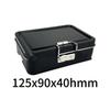 Flip Cover Buckle Metal Tin Box Solid Color Sealed Dustproof Storage Container for Small Fishing Accessories Craft DIY Materials