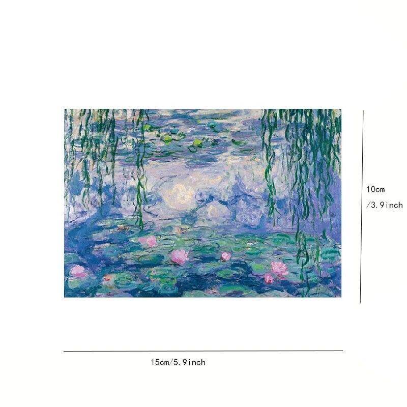Monet Water Lily+Photo Frame 150 Mini Test Tube Puzzle World Famous Painting Series Travel Puzzle YC-M
