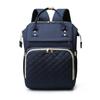 Nylon Mommy Bag Large Capacity Solid Color Maternity Travel Bag Multifunctional Hand-held Diaper Backpack Storage
