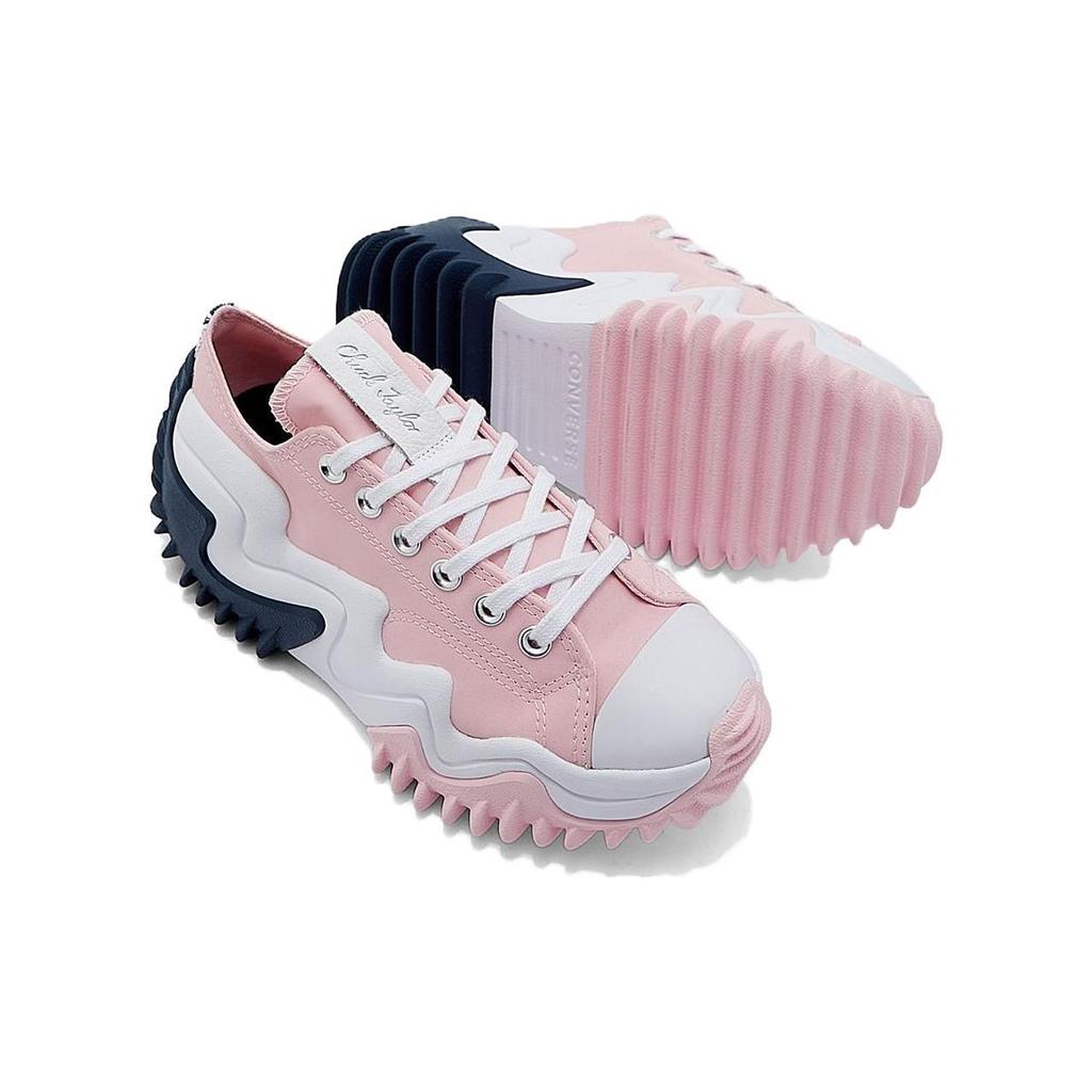 Converse Run Star Motion CX Platform Low Sunrise Pink Men Sneakers Navy White A03079C