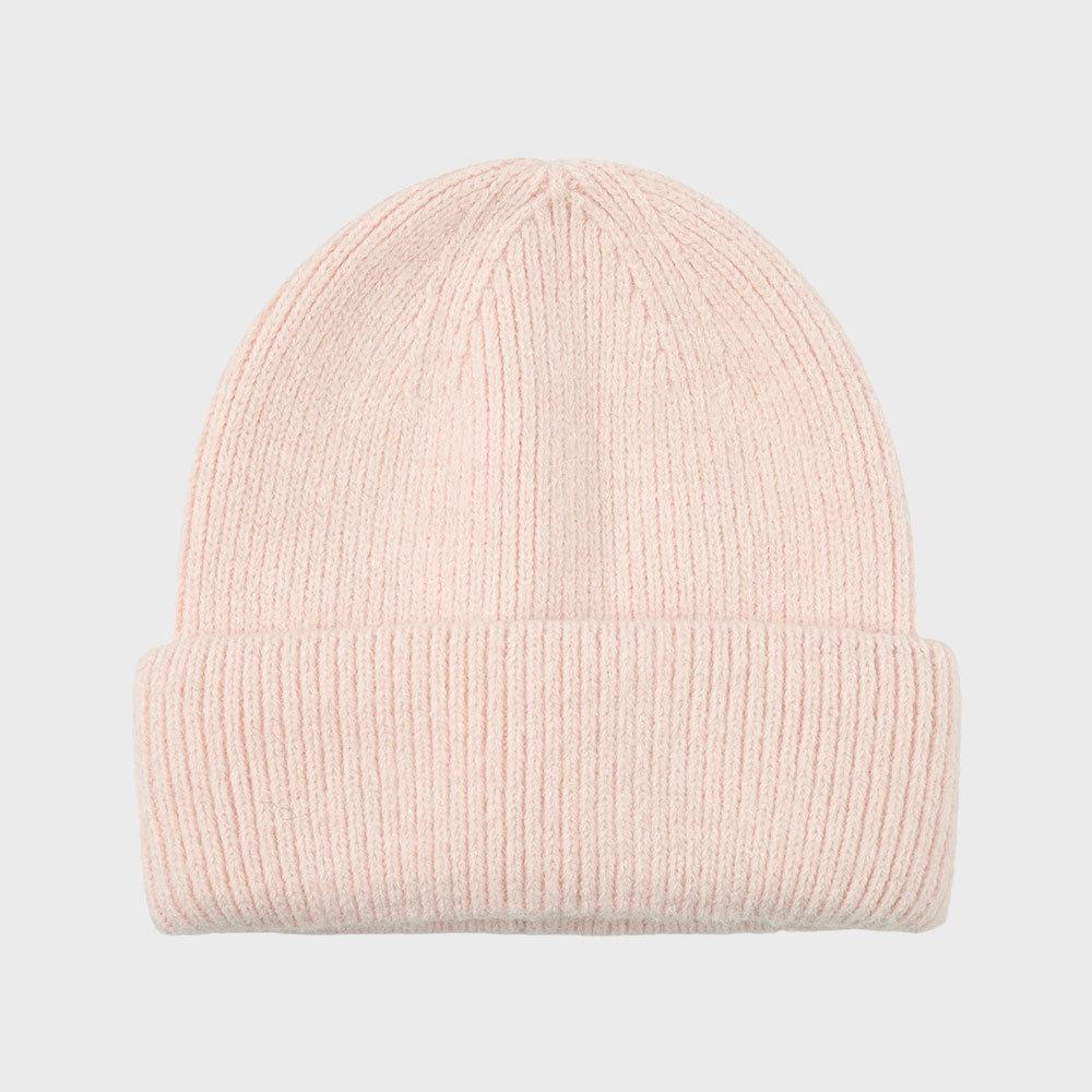 New Autumn and Winter Pure Cashmere Wool Hat for Women Warm Double Sided Thickened Versatile Casual Hat Fashionable Solid Color Knitted Hat