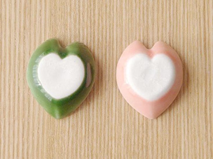 Tableware East Chopstick Petal and Set of 5 Rests, Peach,