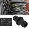 Garden Hose Connector 16mm Plastic Hose Joiner Double Male Hose Connector for Water Gun Hose Gardening Car Washing
