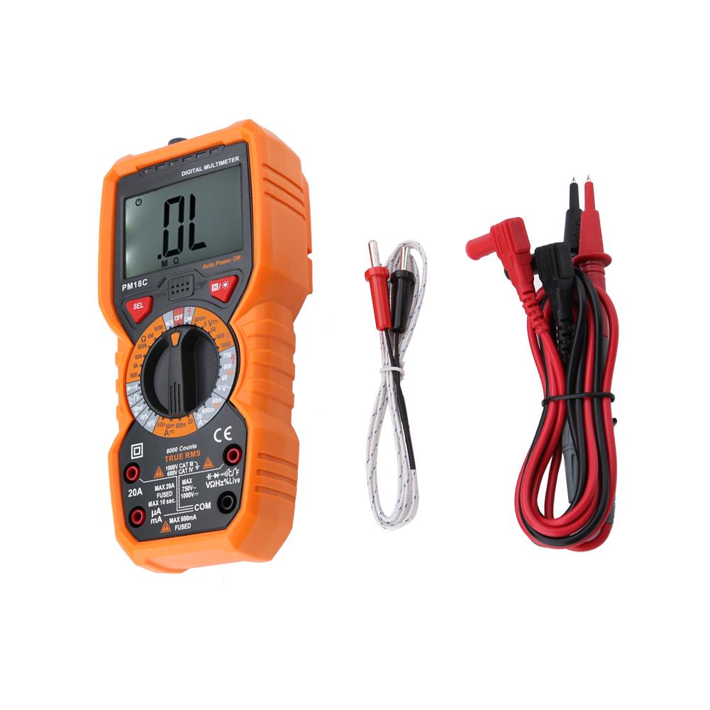 PEAKMETER PM18C Intelligentes Digitalmultimeter Spannung Widerstand NCV-Tester