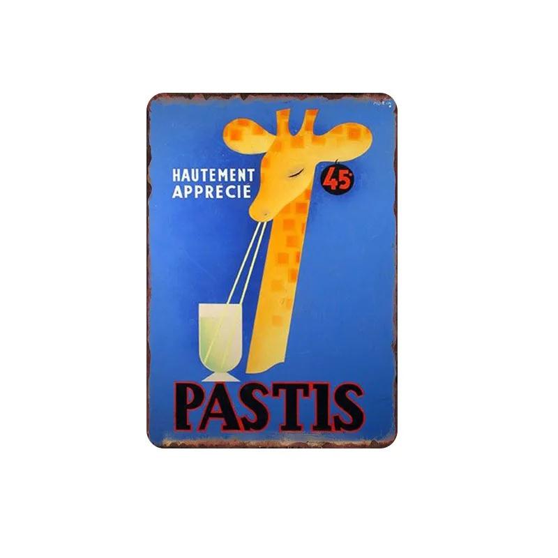 Metal Tin Poster Cartoon Figure Retro Metal Tin Sign Plaque Poster for Bar Club Wall Decor Retro Home Vintage Wall Plate Pendant