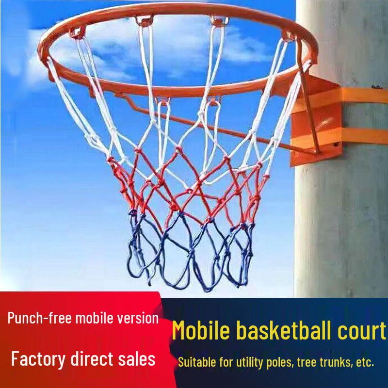 YanZiRan Adjustable Indoor/Outdoor Basketball Hoop