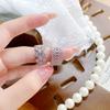 Fingertip Romance~ Crown Lace Open Ring Female Niche Delicate Exaggerated Index Finger Ring Court Wind Ring