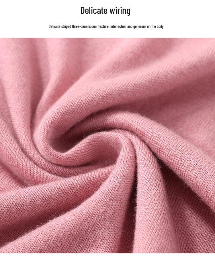 2025 Women's Fine Merino Wool Round Neck Sleeveless Knitted Vest – Solid Color, Loose Fit, Versatile Base Layer for Early Autumn