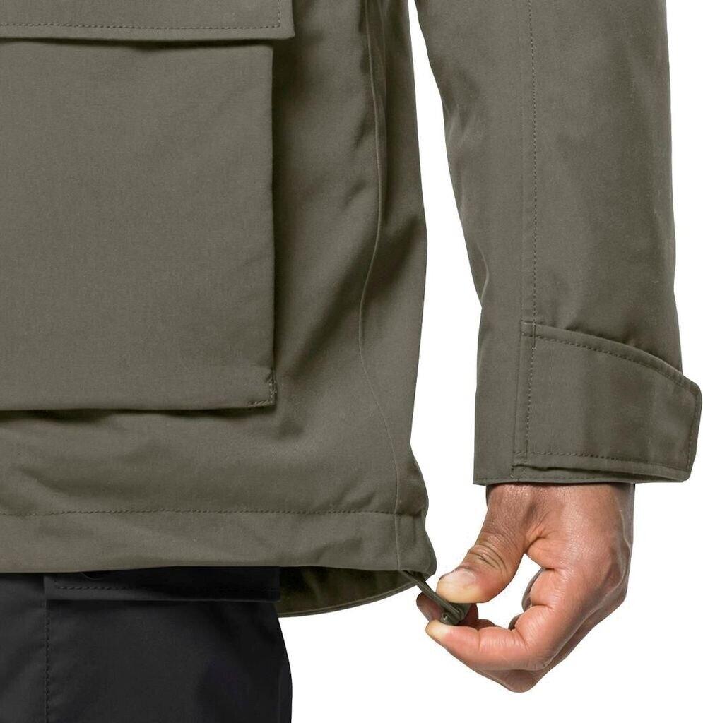 Куртка Jack Wolfskin Glacier Canyon Parka (1107674) пыльная олива