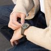 CITIZEN Solar Watch Analog Lightweight 10BAR Khaki Q&Q E11A-006VK