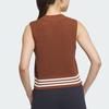 Adidas Originals FW24 Knit Vest Women Vests Dark-Brown JD5802
