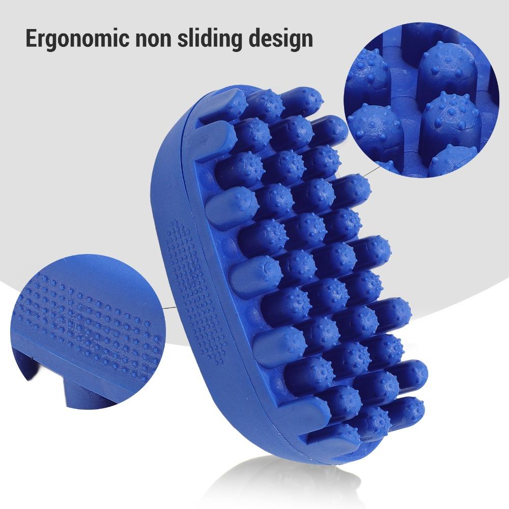 Silicone Material Silicone Curling Hair Brush Ergonomic Grip Twist Styling Brush All Hair Types
