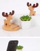 Beech Wood Phone & Tablet Stand: Lazy Person's Desk Ornament & Gift