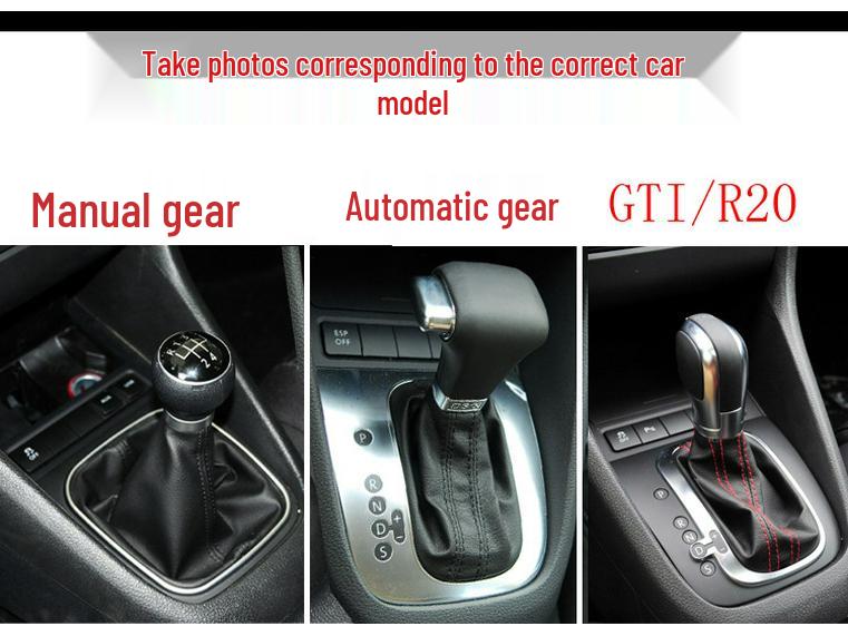 Golf 6/GTI Carbon Fiber Interior Console Protection Stickers