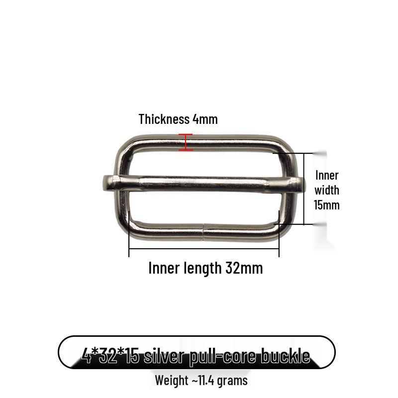 Iron Metal Square Buckles for Luggage Hardware Accessories