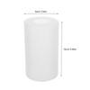 Explosion Proof Windproof Cylindrical Glass Lamp Shade E27 Compatible Replacement for Pendant Ceiling Table Desk Wall Sconces