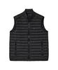 Parakeet Swirl Logo Padded Vest (Black)