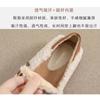 Fashion Women's Winter Plush Flat Shoes Outdoor Two Wear Snow Boots Fashionable Round Toe Loafers Warm Fur Mary Jane Large Size 41-43