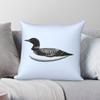 Great Northern Common Loon Pillowcase Polyester Linen Velvet Printed Zip Decorative Pillow Case Room Cushion Cover
