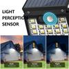 Solar Motion Sensor Wall Light IP65 Waterproof Solar Spotlight Outdoor Floodlight Fence for Patio Garden Pathway Yard