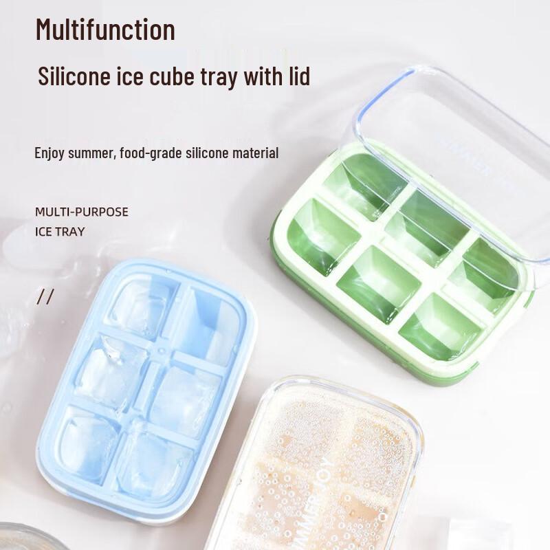 Green Source Soft-Bottom Silicone Whiskey Ice Tray