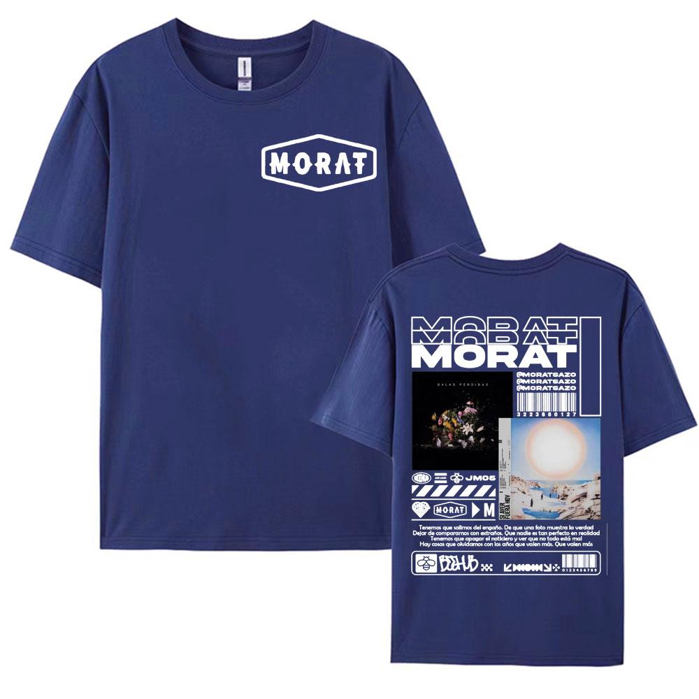 Rock Band Morat Album Graphic Tshirt for Men Hip Hop Style Fashion Vintage T Shirts Unisex Harajuku Casual High Quality T Shirt