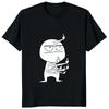 Prostřední prst Funny Maniak Tisknuto Muž T-Shirt Volné Casual Módní Harajuku Hip Hop T-shirt Hipster Streetwear Comfort Clothing