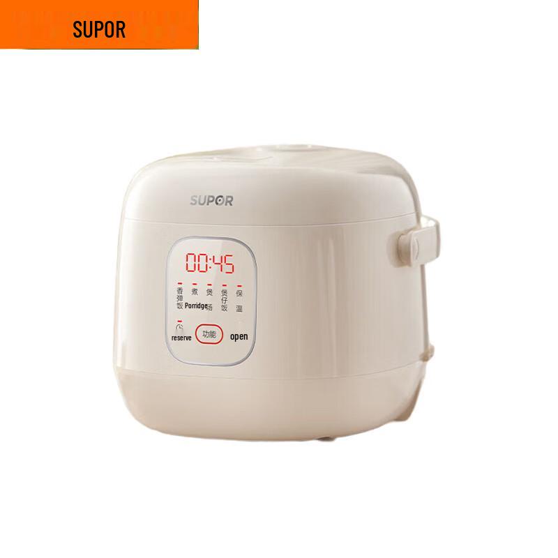 Мини-рисоварка Supor 1,6 л, умная, штепсель CN (адаптер в комплекте)