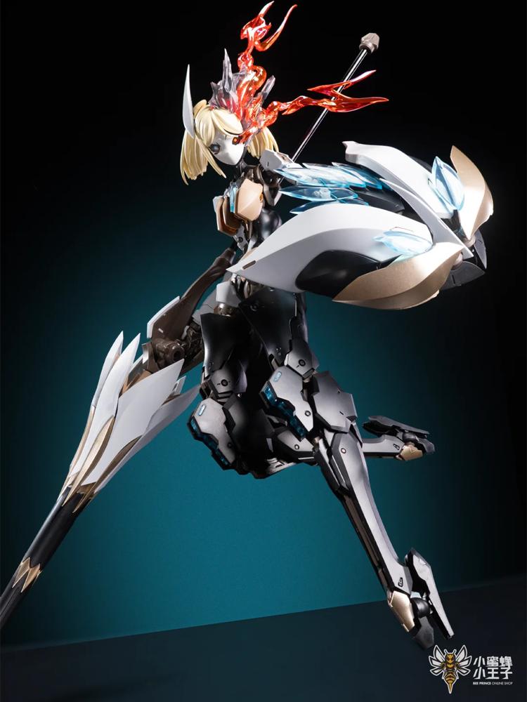 

HEMOXIAN NUCLEAR CRAFT Project Rosa Starflower Lily Mecha Girl Action Figure Mechanical Assembly Model Kit Collectible Toy Boys