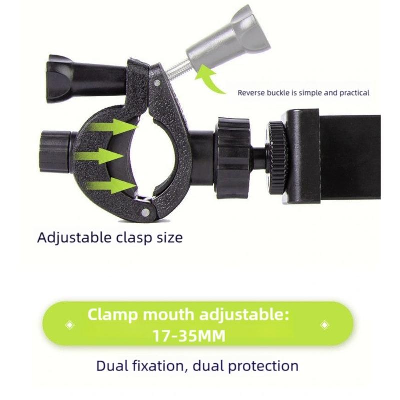 Tragbare Smartphones Musik Live Show Halterung Handyhalter 360 Grad Drehbar Universal Stützständer Halterung