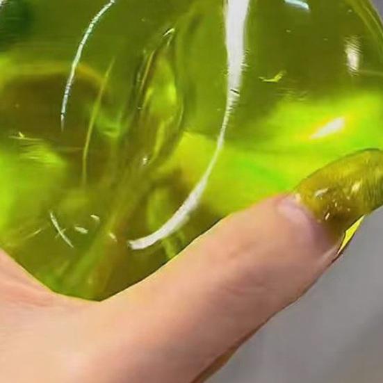 Stressabbau Grünes Obst Spielzeug Langsame Rückfederung Klares Obst Quetsch Fidget Spielzeug Angstabbau Weicher Stressball Kneten Sensorisches Spielzeug