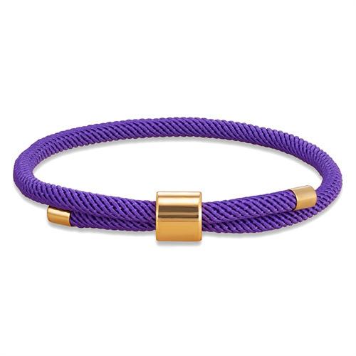 2026 European and American Simple Men's and Women's Gold Adjustable Hand Rope Classic Couple Milan Rope Hand