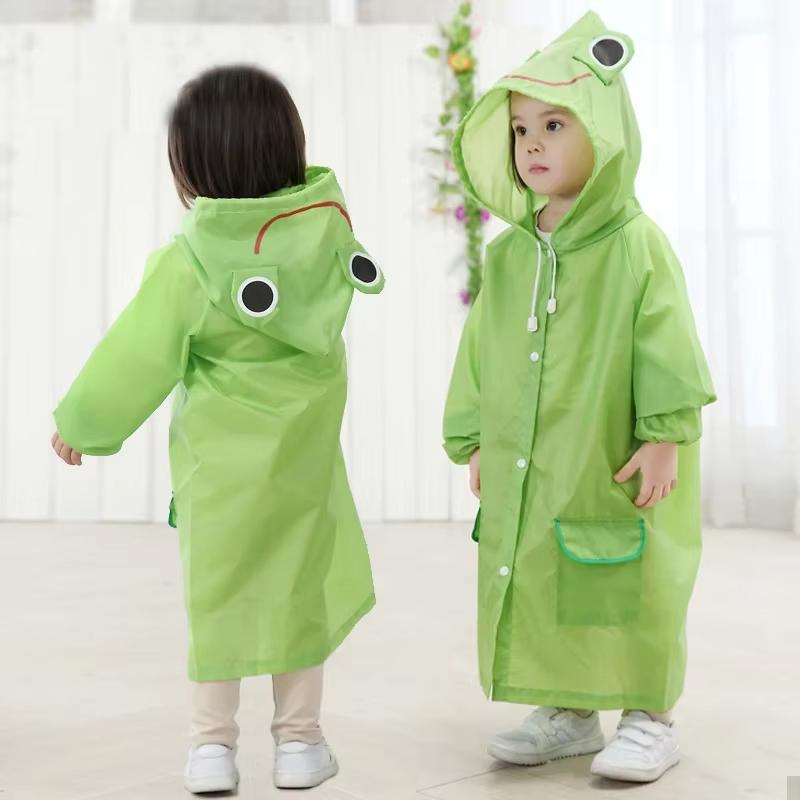 Kids Raincoat Cartoon Animal Style Outdoor Waterproof Kids Raincoat Boys Girls Rainwear Baby Raincoat Children Rain Poncho