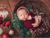 Winter Baby Long Tail Pom Pom Hat - Photography & Christmas Props for Children