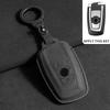 Leather Car Key Case for BMW X1 X3 X5 X6 X7 F20 F15 F16 F48 G20 G30 G01 G02 G05 G11 G32 1 3 7 Series Keychain Suede Accessories