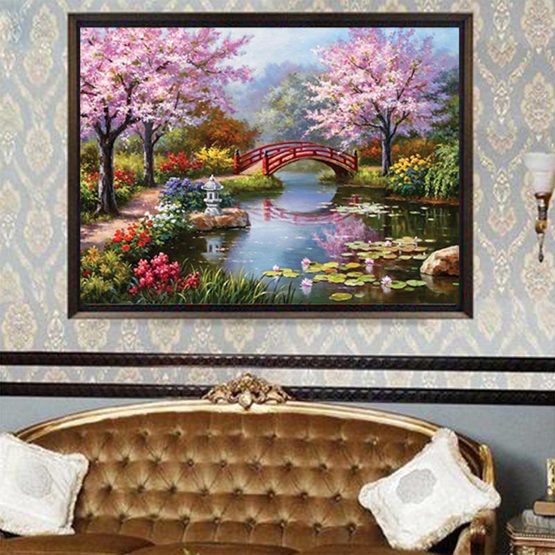 Buy New Style 5D Diy Diamond Painting Full Drill Full Stick Drill Cross ...