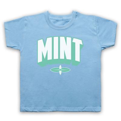 Mint Hipster Retro Hipster Slogan Cool Awesome Funny Kids Childs T-Shirt