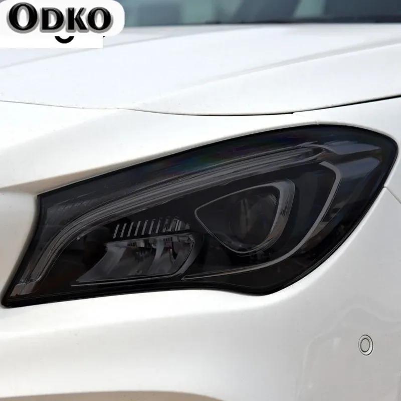 Autoscheinwerfer Tönung Schwarz Schutzfolie Rückleuchte TPU Aufkleber Für Mercedes Benz CLA Klasse C117 X117 W117 C118 X118 AMG CLA45 35