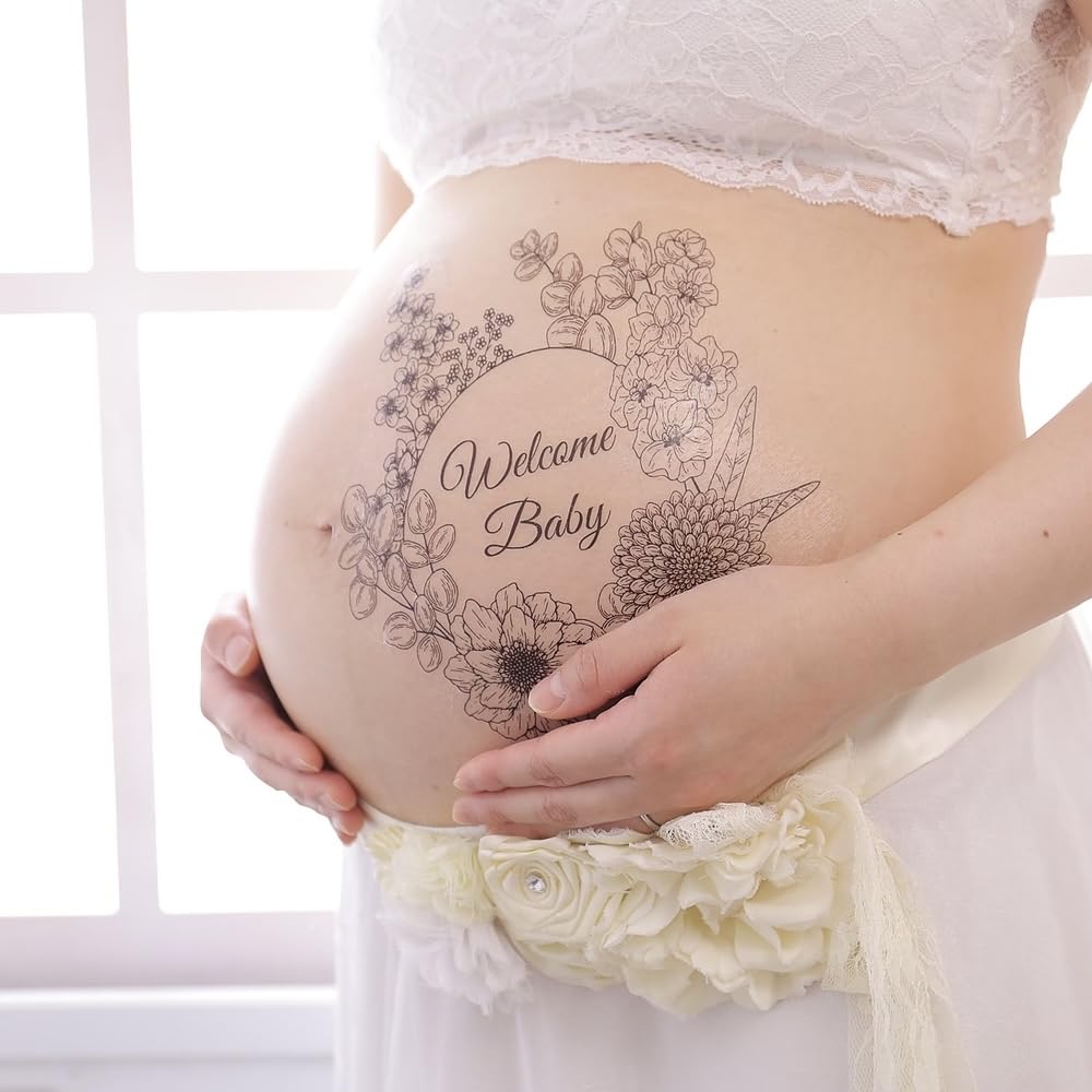 

Цветочная часть Материнство Фото Печать Цветочный венок BabyRiver